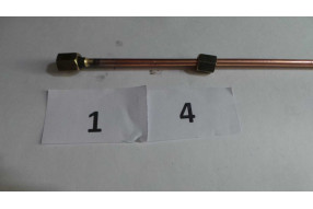 Трубка тормозная L=910 CDM855/CDM860 LG853.08.05 (508001-01) гайка-гайка