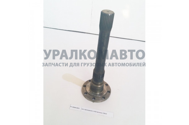 Вал проходной L=430 фланец 180x4 z=26 WP12 SHAANXI 81.35604.0021