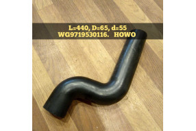 Патрубок радиатора верхний d=55, d=55, L=330 WD615