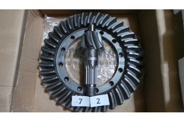 коническая пара переднего редуктора моста (7:37 ////) CDM 855