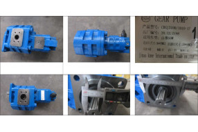 Насос гидравлический рабочего оборудования сдвоенный CDM855 (6 шлицов) ( D=32 L=78 ),803004128,CBGJ3